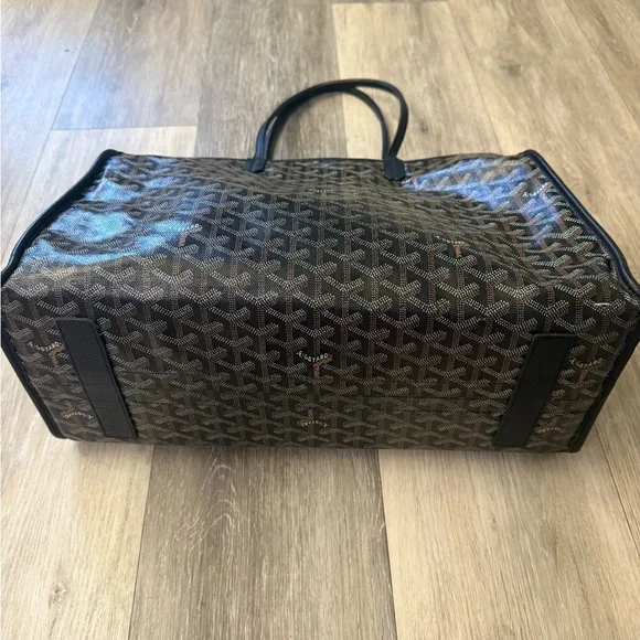 Goyard Black and Brown Patterned Bag - Picture 2 of 13